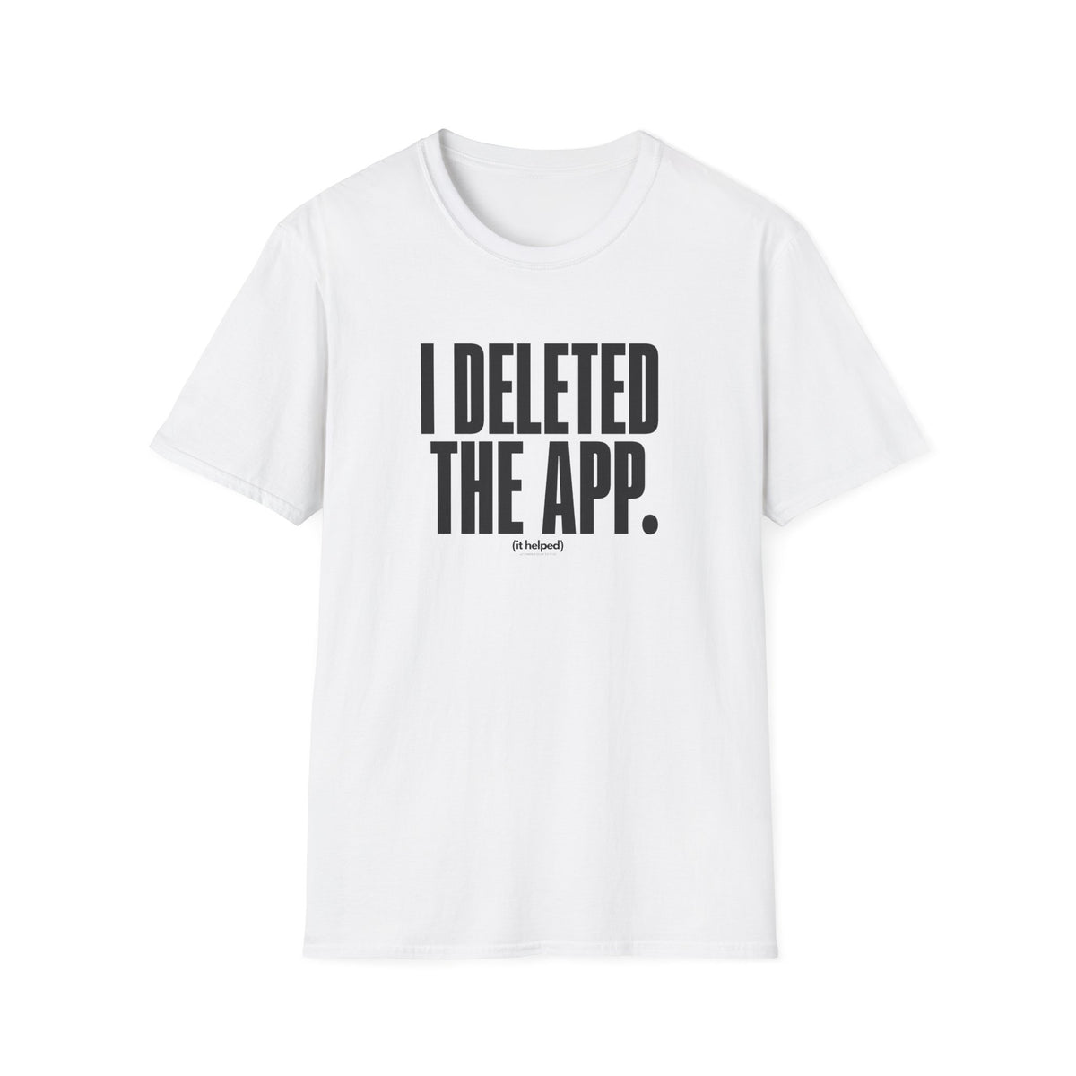 Deleted the App T-Shirt