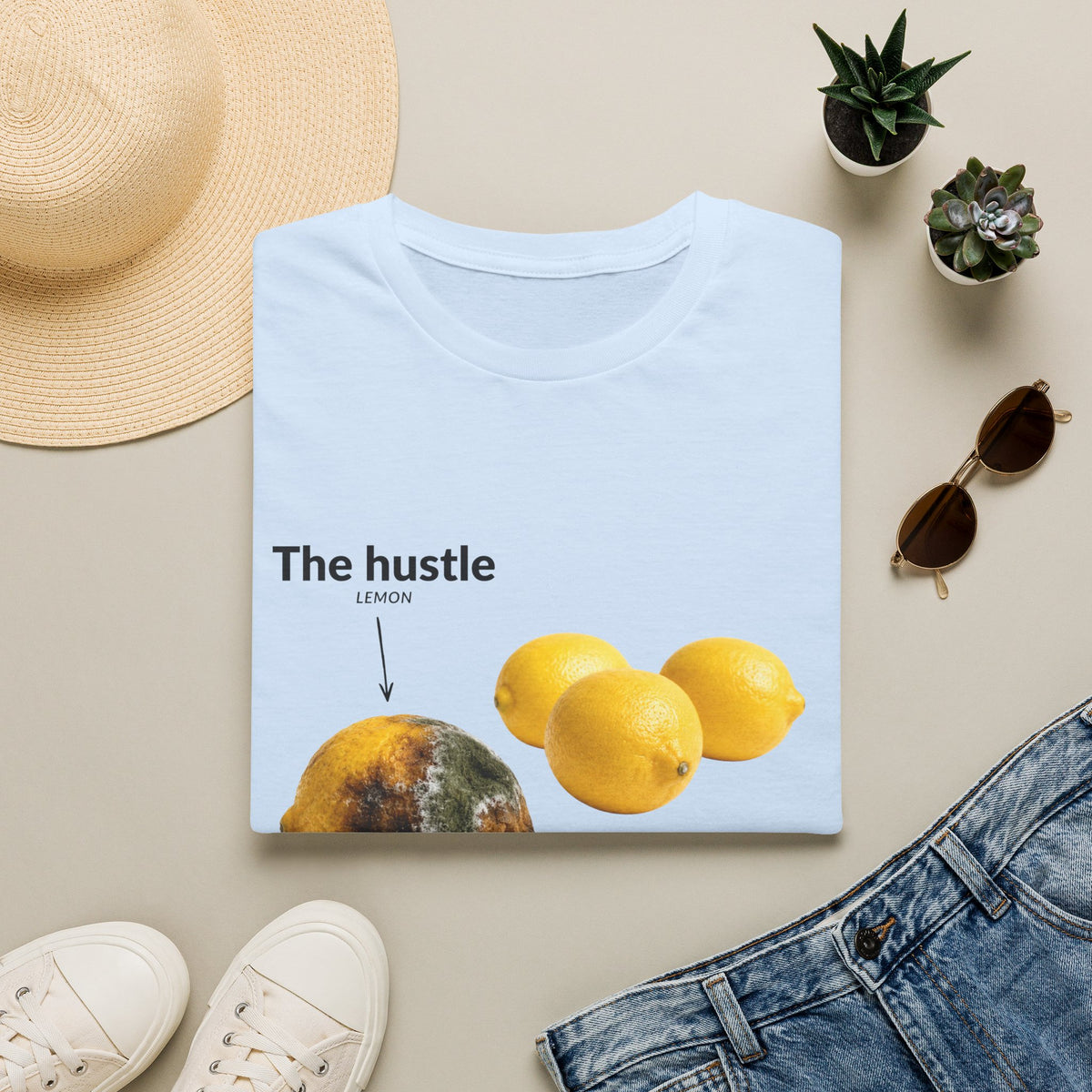 Hustle Lemon T-Shirt