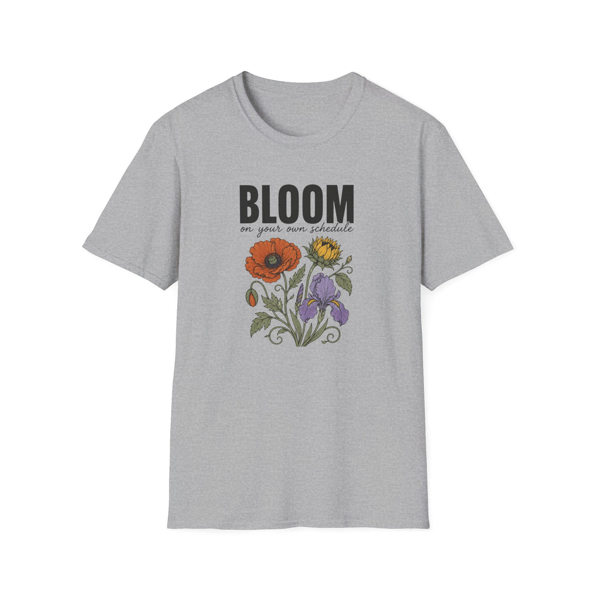 Bloom on Your Schedule T-Shirt