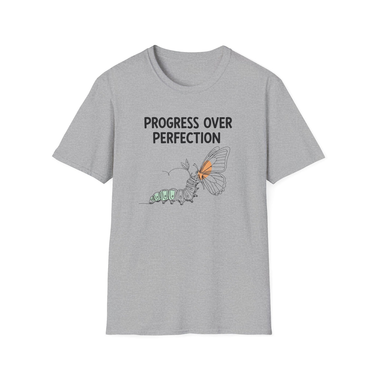 Progress Over Perfection Slowly T-Shirt