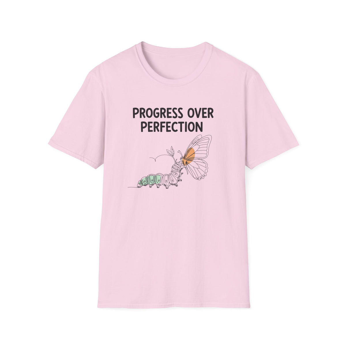 Progress Over Perfection Slowly T-Shirt
