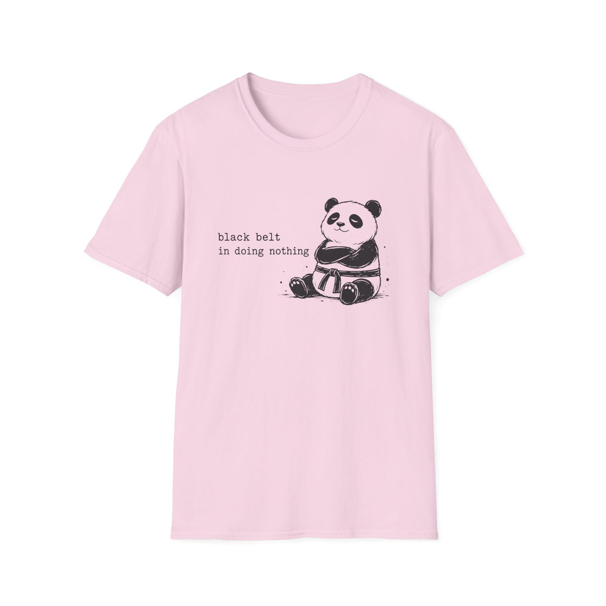 Black Belt in Nothing T-Shirt
