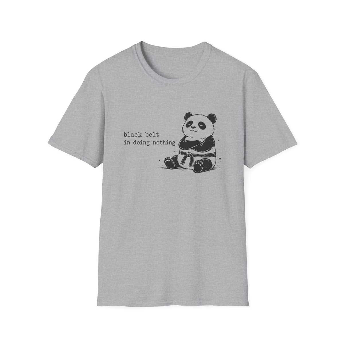 Black Belt in Nothing T-Shirt