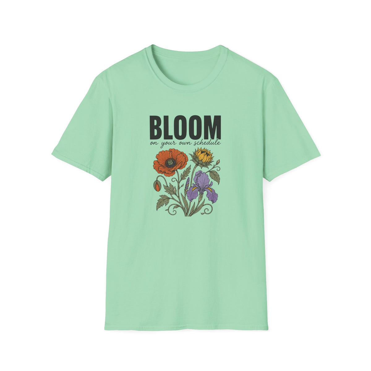 Bloom on Your Schedule T-Shirt