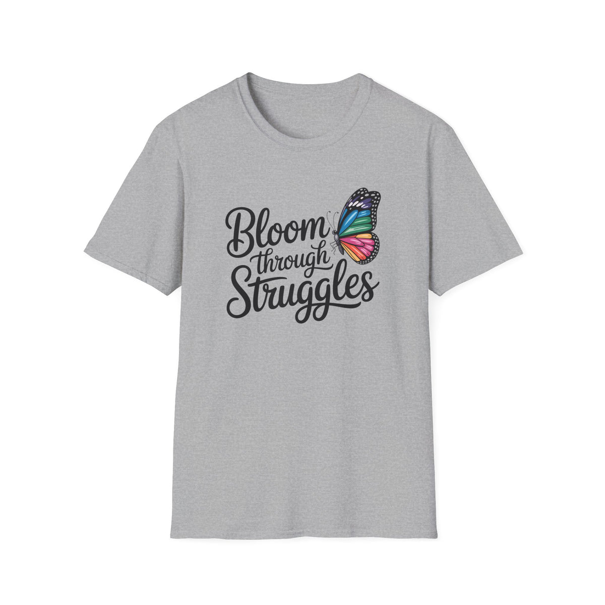 Bloom Through Struggles T-Shirt