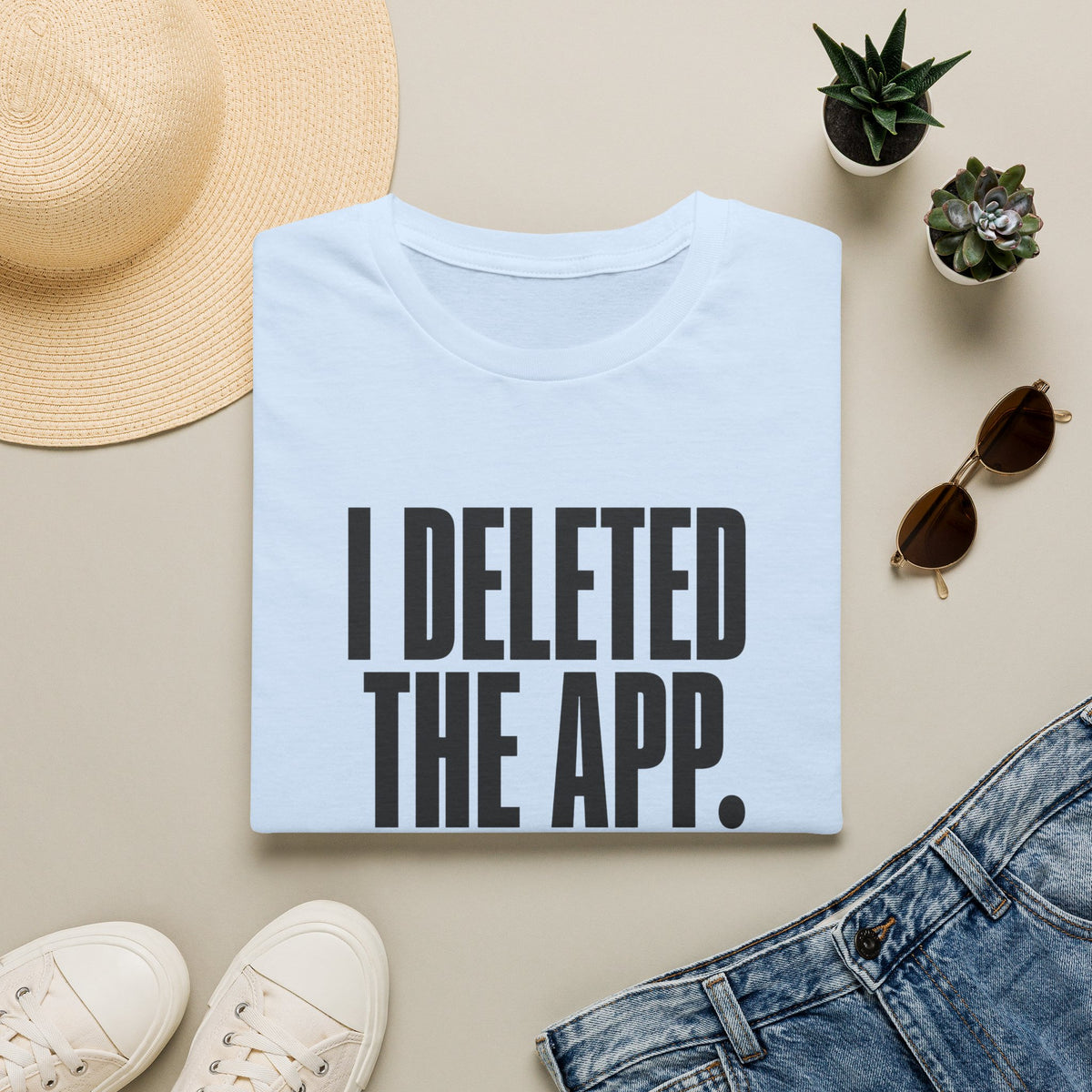 Deleted the App T-Shirt