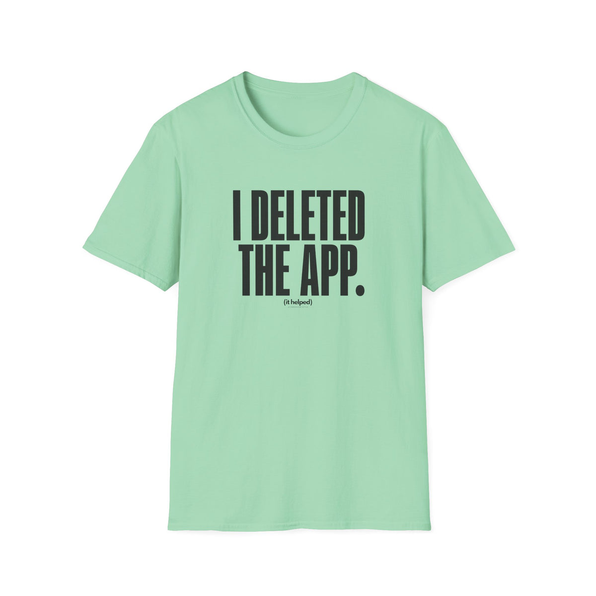 Deleted the App T-Shirt