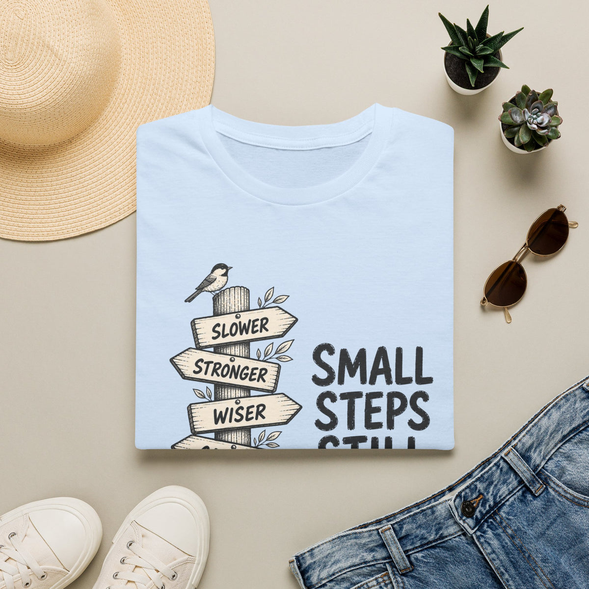 Small Steps Count T-Shirt