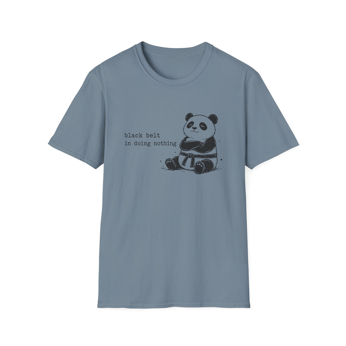Black Belt in Nothing T-Shirt