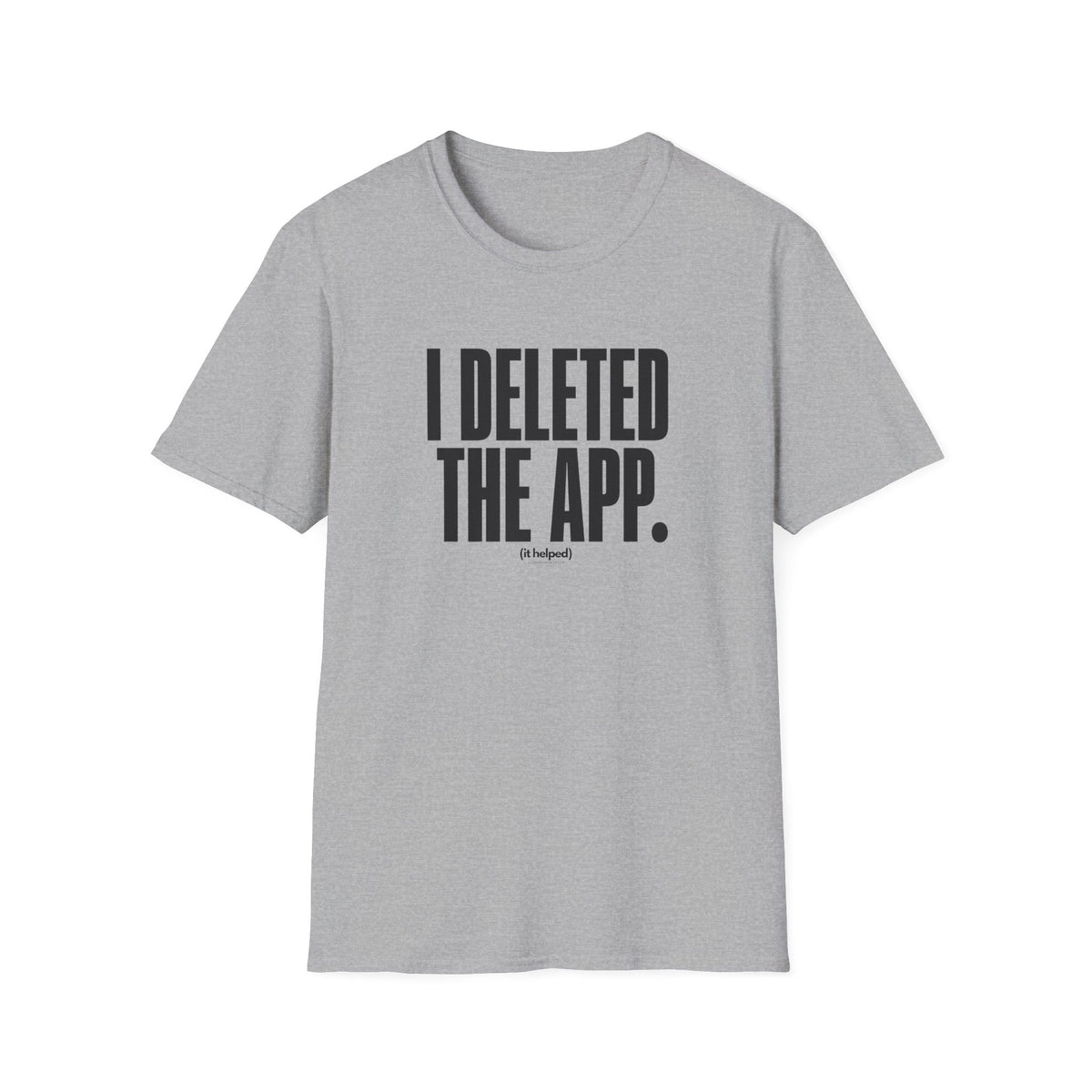 Deleted the App T-Shirt