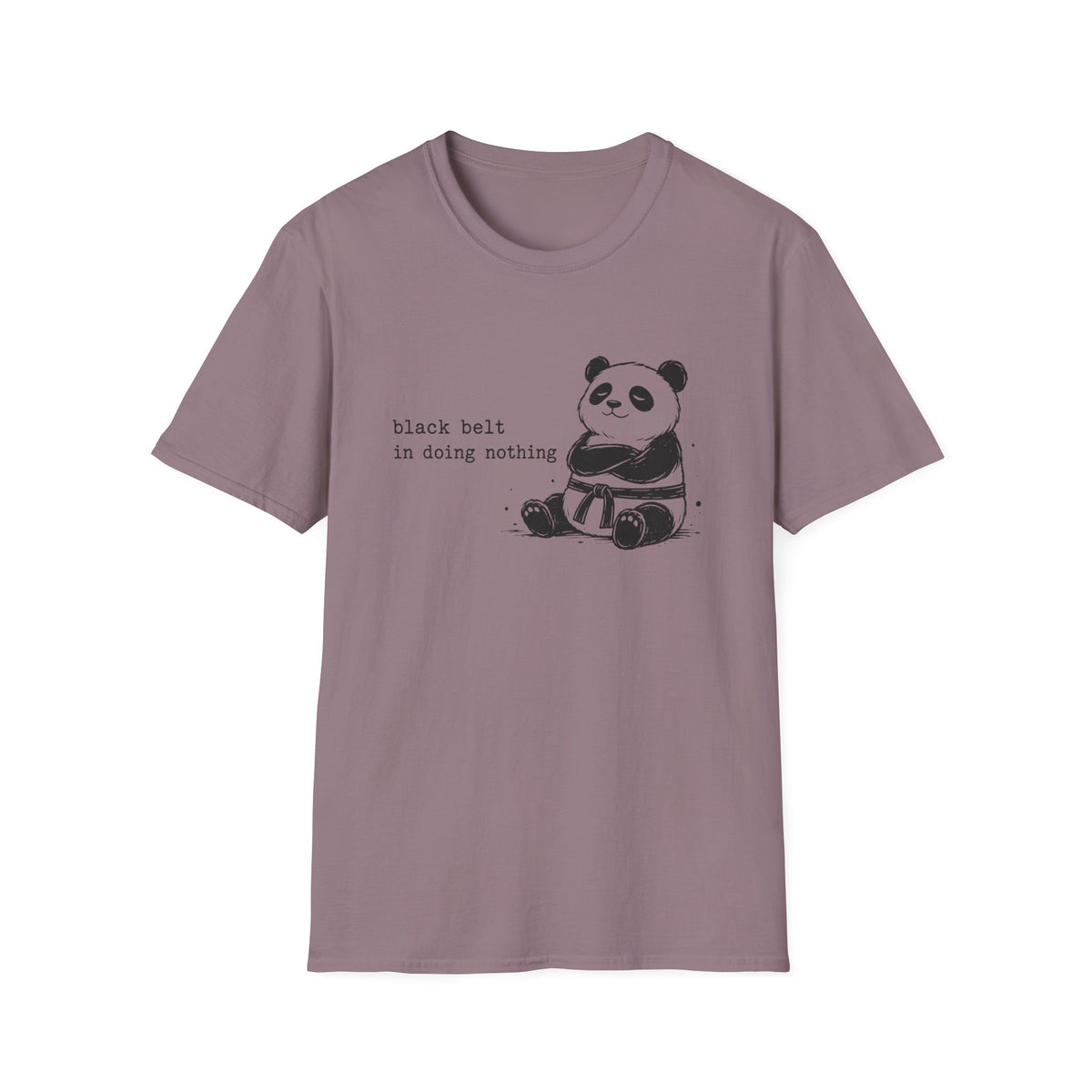 Black Belt in Nothing T-Shirt
