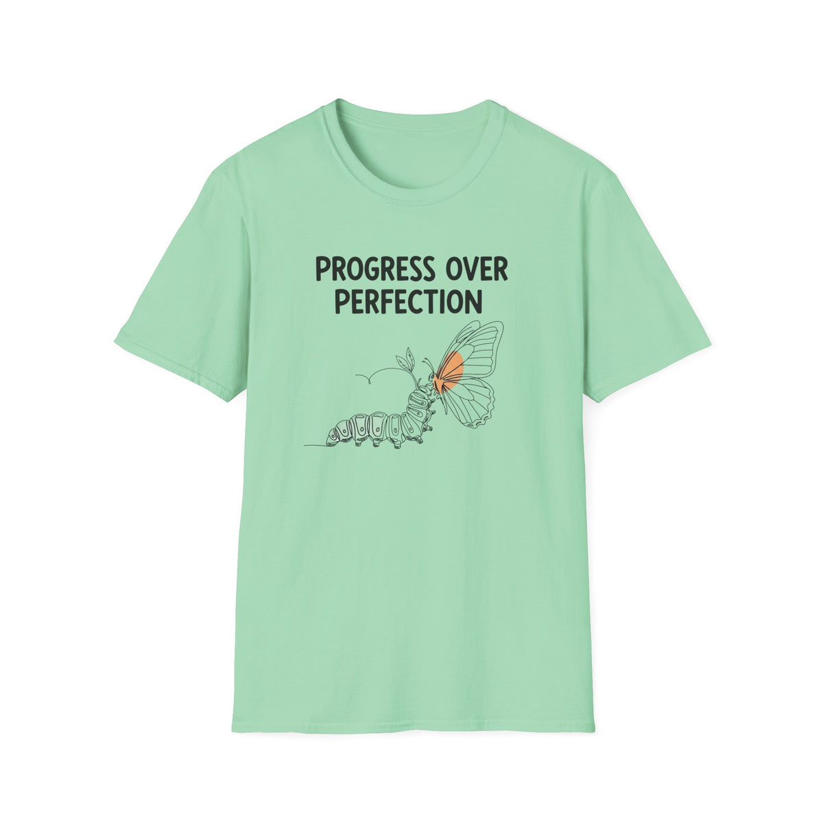 Progress Over Perfection Slowly T-Shirt