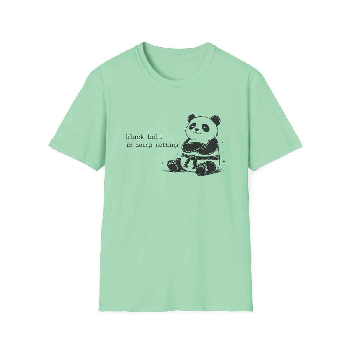 Black Belt in Nothing T-Shirt